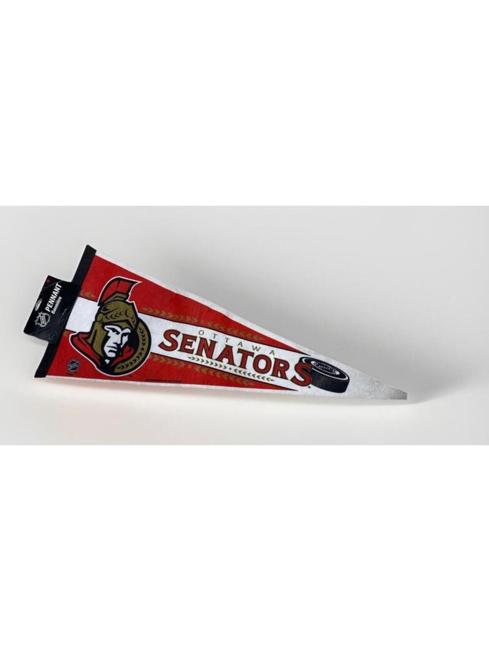 Ottawa Senators NHL Hockey Collectable Vintage 12x30 Pennant-New but as is dirty